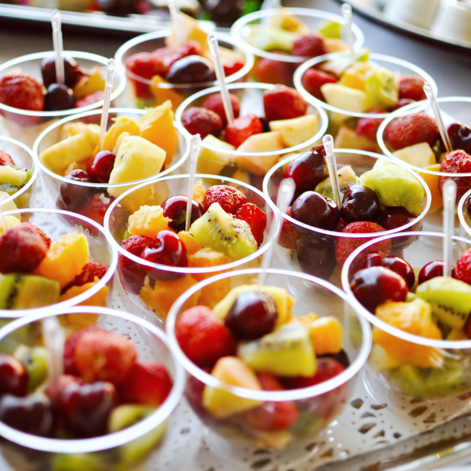 hbl catering -fruit cups